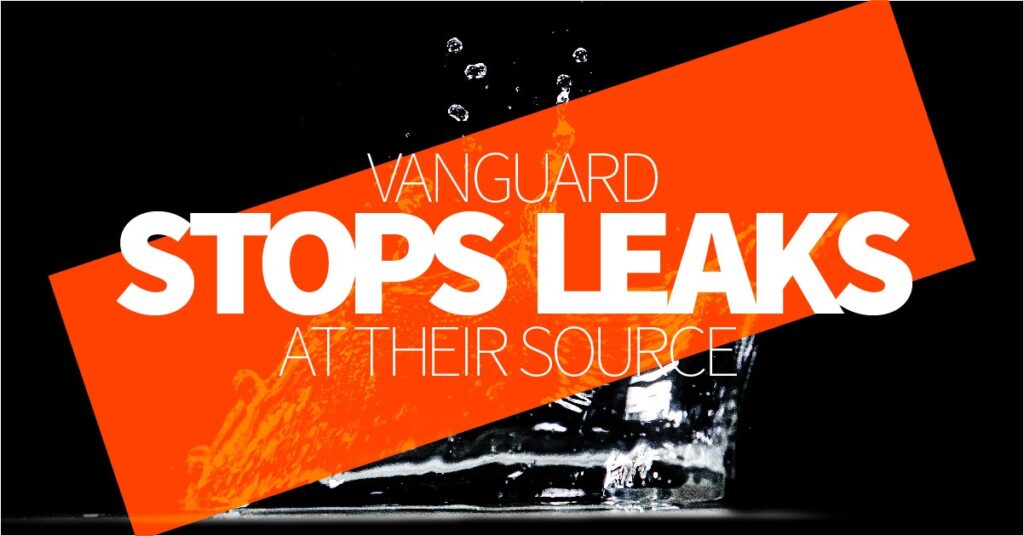 Vanguard Stops Leaks At Their Source