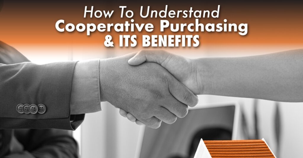 hands shaking in agreement with the caption How To Understand Cooperative Purchasing And Its Benefits