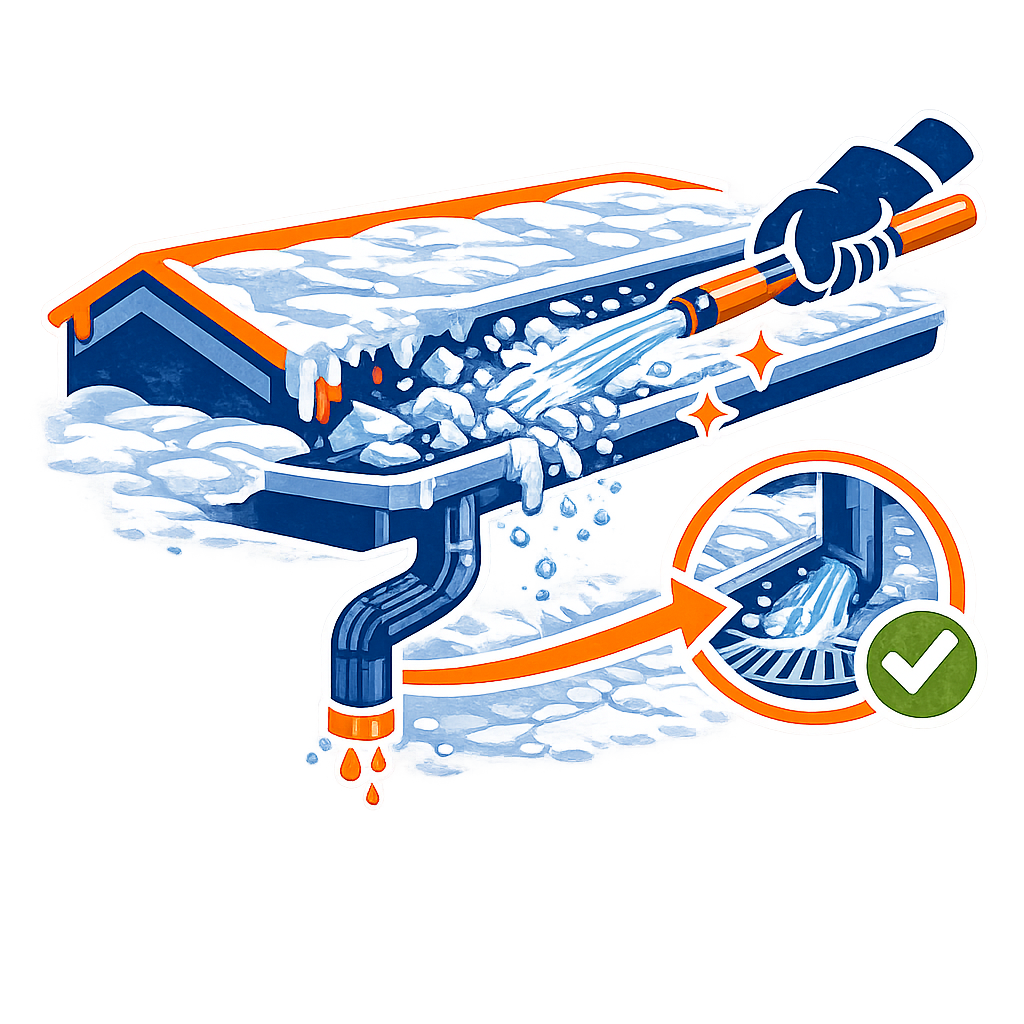 drain clearing icon