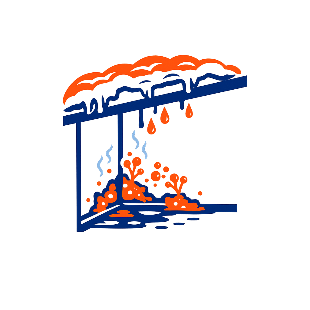 winter mold growth icon