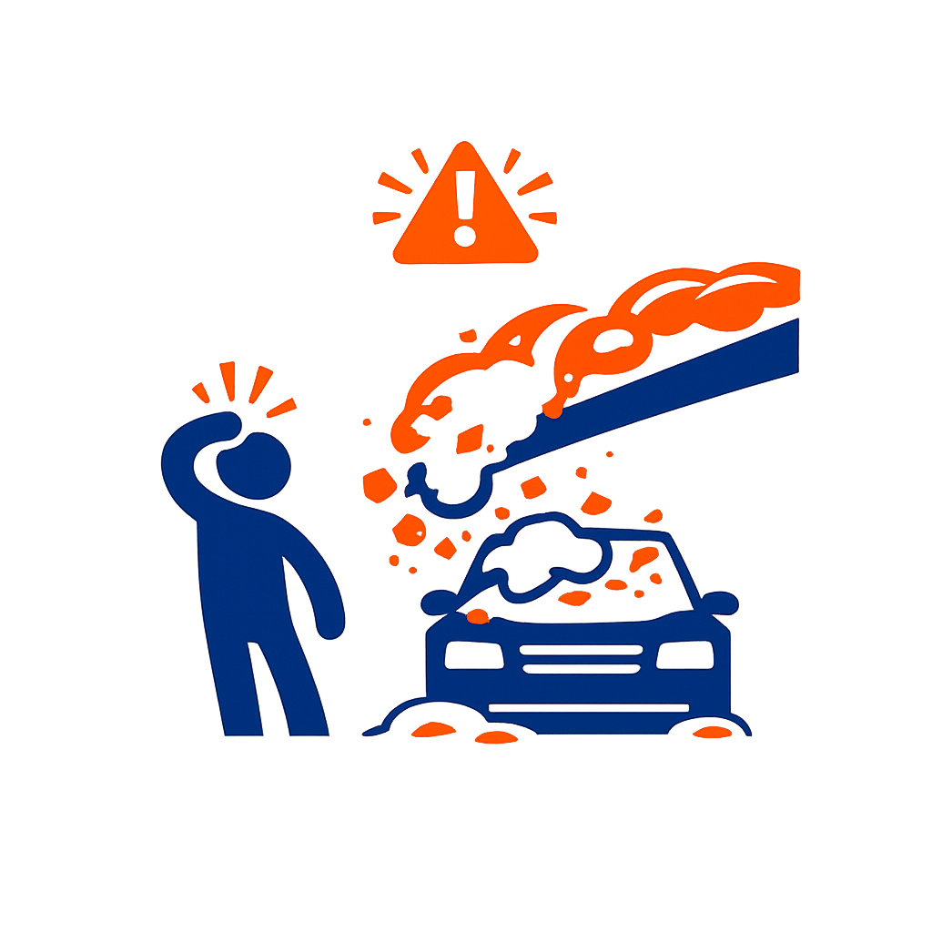 Winter liability icon